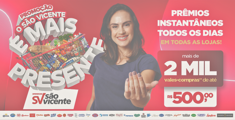Promoção encerrada em setembro de 2024.