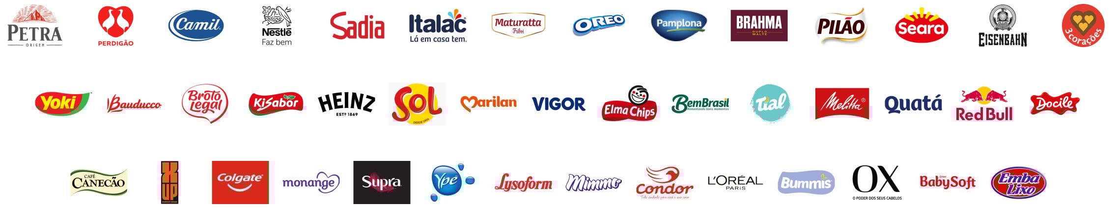 Marcas parceiras
